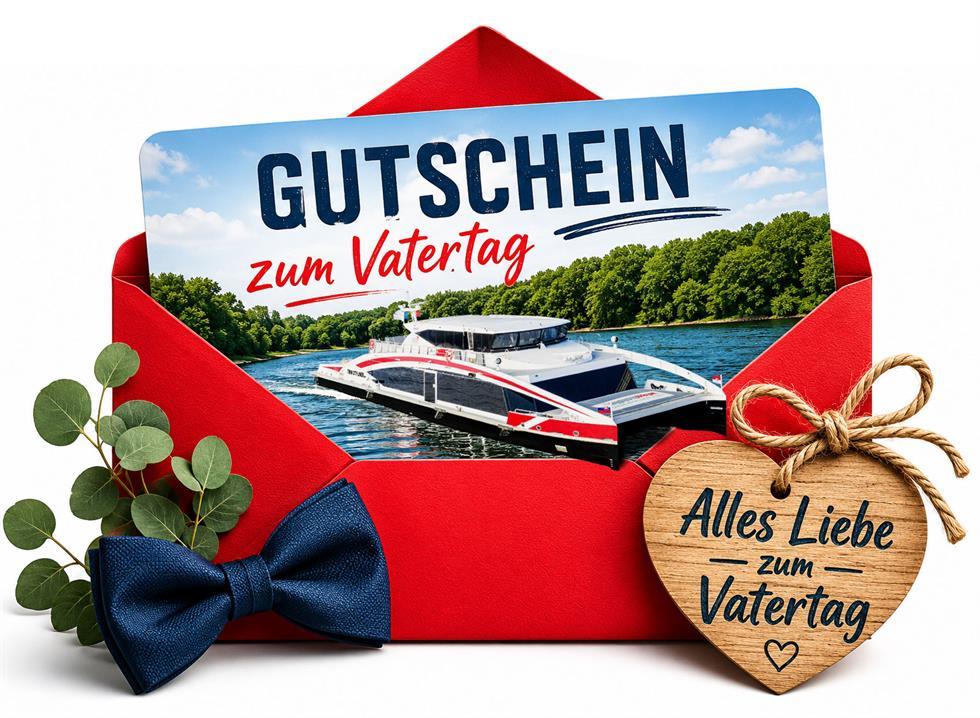 Twin City Liner Vatertagsgutschein
